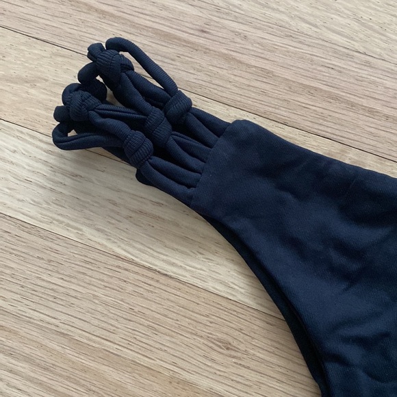 San Lorenzo Tanga Swim Bikini Bottoms with knotted detailing on sides - Picture 2 of 5